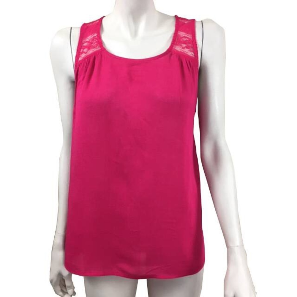 Sophie Rue Magenta Sleeveless Blouse